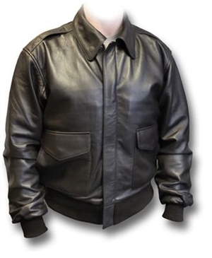 ASAF A2 Leather Jacket - Black