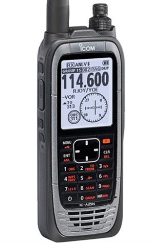 Icom IC-A25NE   +   GPS, VOR & Bluetooth