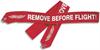 Remove before flight, streamer